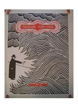 $249.99 • Buy The Eraser Thom Yorke Poster Tom Radiohead