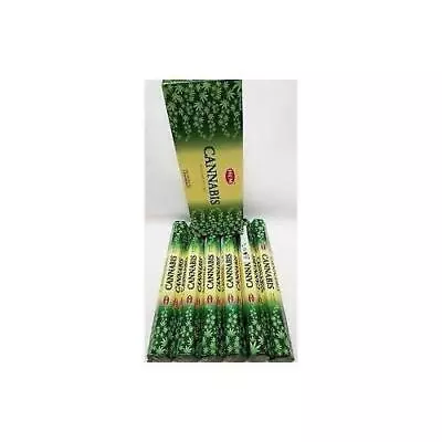 120 CANNABIS Incense Sticks Hem Fragrance Scented Room Spa Relax (6 PACKS)  • £7.31