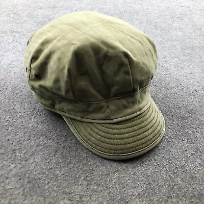 Polo Ralph Lauren Hat Cap Medium Green Military Army Hat Army  Cadet Vintage • $48.98