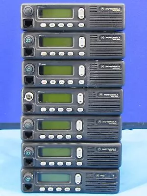 Lot Of 7 Motorola MCS 2000 M01HX+812W Mobile Radio System ONLY - MCS2000 • $399.99