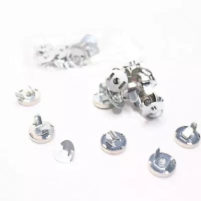 Magnetic Snap Fasteners Clasps Buttons Metal 18mm • $7.64