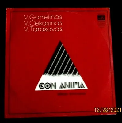 Ganelin/tarasov/chekasin  - Con Anima -jazz -melodija  • $20