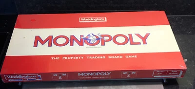 Waddingtons Monopoly 44021 Vintage 80s Classic Board Game New & Sealed • £45