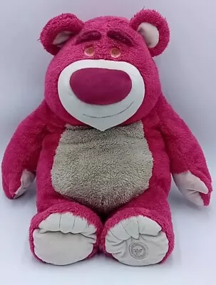 Disney Store 21” Toy Story Lotso Bear Strawberry Scented Soft Plush Toy • £13.49