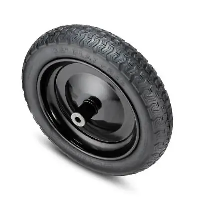 Gorilla Wheelbarrow Tire 16 In. Flat Free Universal Heavy-Duty Metal Bushings • $55.98