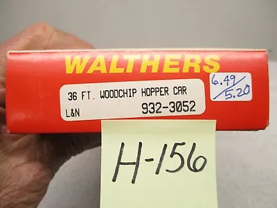 Walthers 932-3052 HO 36' Woodchip Hopper Kit L&N 30873     H156 • $15