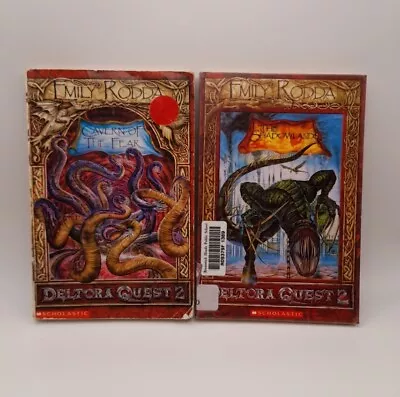 Deltora Quest 2 Book 1 &3 By Emily Rodda Fantasy Ex Library - Free Postage • $20.95