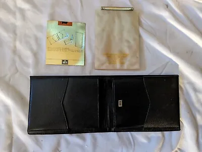 Rolfs Townsman Billfold Mens Wallet Black Leather Made In USA 1980's • $19.99