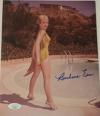 Barbara Eden 'I Dream Of Jeannie' Autograph 8x10 Bathing Suit Photo Signed JSA • $89.95