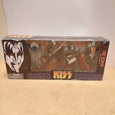 Kiss The Demon Gene Simmons 3-Pack Super Stage Figures McFarlane Toys New Sealed • $99.90
