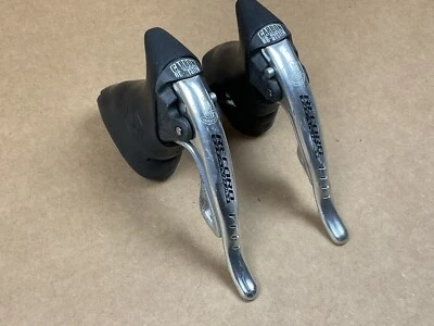 $52 • Buy Campagnolo Record Titanium ErgoPower 8 Speed Shifters/Brake Levers Vintage Road