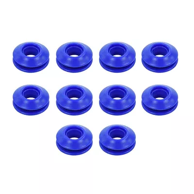 10 X Blue Plastic Snap Eyelets 12 Mm Washer Sealed For Groundsheets Tarpaulins • £2.96