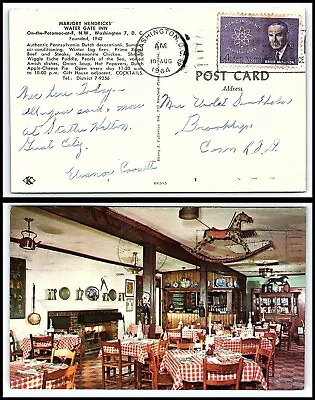 1964 US Postcard - Washington DC To Brooklyn Connecticut U15 • $2.99