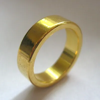 £8.67 • Buy Magnetic PK Ring Gold Colored Metal 2.2 Cm Adult Ring Size 7.5 Magic Trick