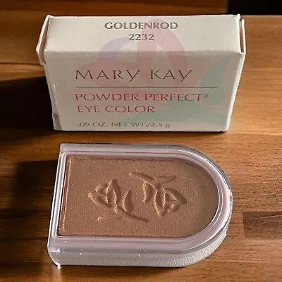 Mary Kay Goldenrod Powder Perfect Eye Color Eyeshadow Single Curved Edge .09 Oz • $8.99