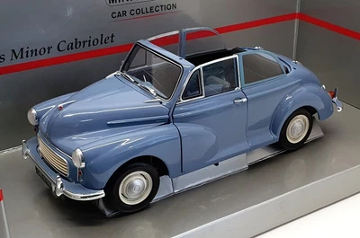 £129.99 • Buy Minichamps 1/18 Scale 150 137030 - Morris Minor Cabriolet - Blue