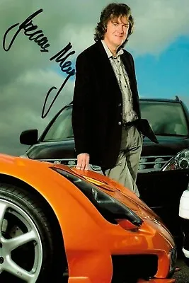 James May Hand Signed 6x4 Photo The Grand Tour Top Gear Motoring Autograph + COA • £21.99