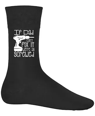 Fathers Day Gifts Novelty Socks For Men Mens Footwear Birthday Gifts For Dad • £7.49