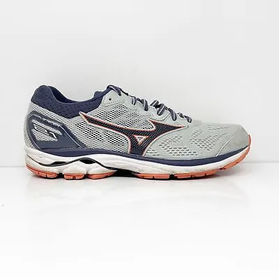 Mizuno Womens Wave Rider 21 410974 9K9L Gray Running Shoes Sneakers Size 8 • $31.58