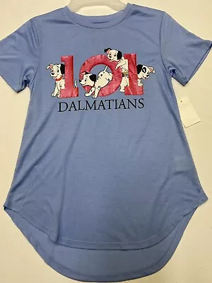 Disney Dalmatians  Womens Junior Short Sleeve Shirt  Size S 3/5   NWT • $10.36