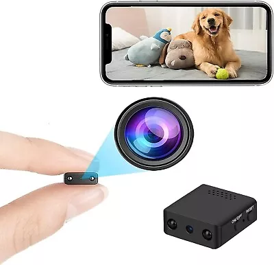 Small Hidden Mini Tiny Spy HD Camera Secret For Home Car With Motion Detector • $26.99