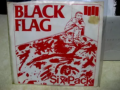 Black Flag Six Pack 45  Dead Kennedys Circle Jerks Minor Threat  SST  VG++ Vinyl • $49.97