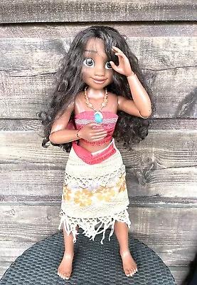 Disney 32” MOANA Posable Jointed MY SIZE Doll Princess Large Life-Size • $64