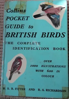 Collins Pocket Guide To British Birds (Hardback1963) • £2.50