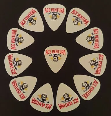 Ace Ventura Pet Detective Guitar Picks (12 Picks) *BUY 3 FOR THE PRICE OF 2 • $9.95