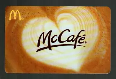 MCDONALD'S ( Canada ) McCafe Cream Heart 2013 Gift Card ( $0 ) • $2.50