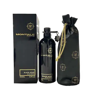 Black Aoud By Montale Cologne For Men EDP 3.3 / 3.4 Oz New In Box • $61.49