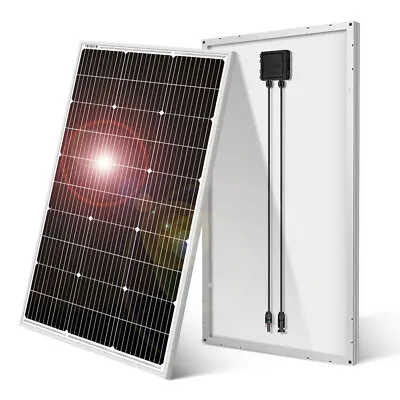 Dokio 100w 200w 400w Mono Solar Panel Monocrystalline For Home/Caravan/RV/Camper • £54.99