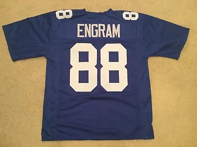 UNSIGNED CUSTOM Sewn Stitched Evan Engram Blue Jersey - M L XL 2XL • $9.99