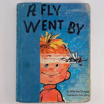 A Fly Went By Mike McClintock 1958 Hardcover Ex-Library • $6.99