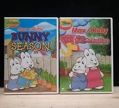 Max & Ruby - Bunny Season (DVD 2015 OOP) + Max's Balloon Buddies DVD LOT OF 2 • $24.95