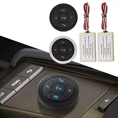 Audio Steering Wheel Remote Control Switch DVD Music Adapter For IPhone Car • £11.65