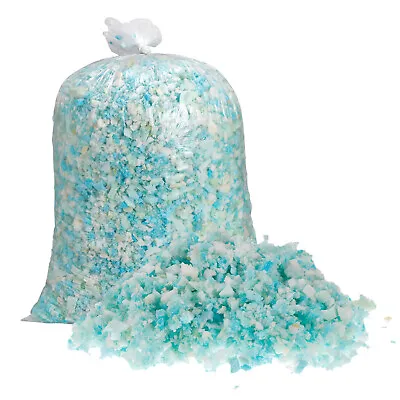 Shredded Memory Foam Filling 20 Pounds Bean Bag Filler Foam Multi Color • £48.08