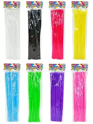 80 Multi-Purpose Infuse Pipe Cleaner Chenille Craft Sticks Stems 30cm • $2.50