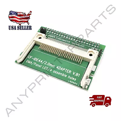 CF Compact Flash Memory Card Right-Angle To 2.5-inch Female IDE 44-pin Adapter • $7.85