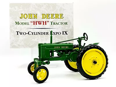 1/16 John Deere Model HWH Tractor 1999 2 Cylinder Club • $54.95