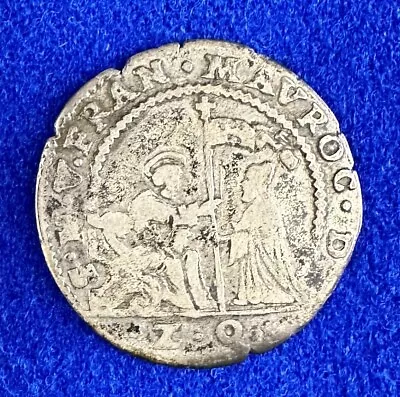 Venice 1/4 Ducat Italy Francesco Morosini ZQ ND(1689-90) St. Mark W/ Doge Lion • $300