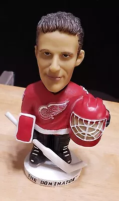 $29.99 • Buy HASEK   THE DOMINATOR  RED   BOBBLEDOBBLE Ceramic Bobblehead   Rare Red Edition 