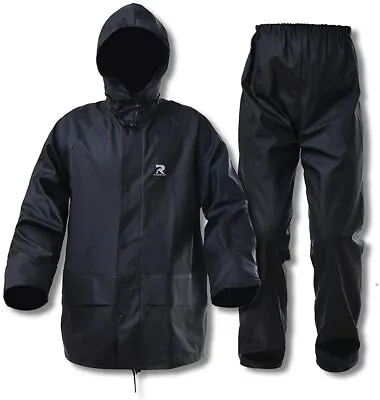 Rain Suits For Men Women Waterproof Heavy Duty Raincoat Fishing Rain Gear Jacket • $118.45