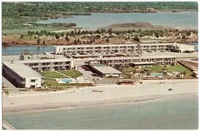 Indian Rocks Beach Fl Gulf Lane Motel Boatel Vintage Postcard Florida • £8.68