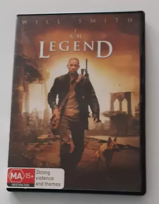 I Am Legend Movie PAL MA15+ DVD Region 4 VGC Will Smith • $4.99