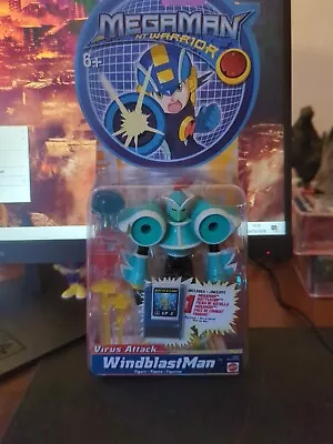 Rare Megaman Nt Warrior (windblast Man) Brand New! • £15