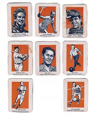 $10 • Buy 1952 Wheaties Cards Various Sports Individually Sold.