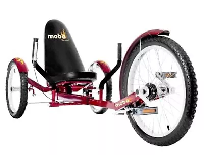 Mobo Cruiser Triton Pro Recumbent 28 X 29 X 48 Inches (61” Extended) Red  • $796.85
