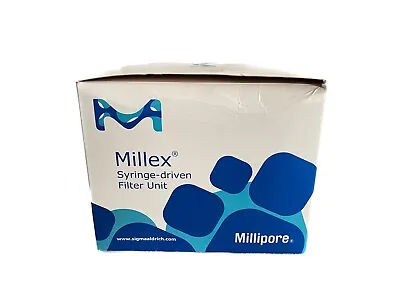 (50/Pk) MILLIPORE Millex LG 0.2um Hydrophilic PTFE Membrane Syringe Filter Units • $181.49