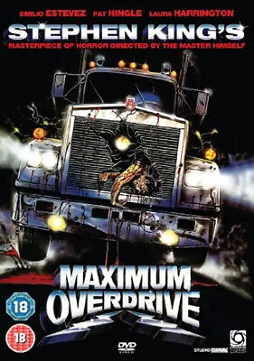 Maximum Overdrive NEW PAL Cult DVD Stephen King Emilio Estevez Pat Hingle • $28.99